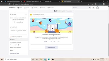 Edmodo E - Classroom Tutorial