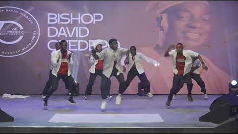BISHOP DAVID OYEDEPO'S 70TH BIRTHDAY CELEBRATION_GOSPEL ATHLETES PERFORMANCE VIDEO🔥✨