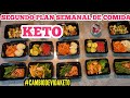 MENÚ SEMANAL PARA DIETA KETO/PIERDE PESO RAPIDO/ MEAL PREP #2 /PLAN DE COMIDA #2/LOW CARB/DIETA 2020