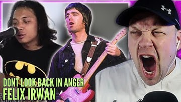 FELIX IRWAN Smashes Dont Look Back In Anger By OASIS [ Reaction ] | UK 🇬🇧