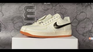 Travis Scott x Air Force 1 high quality you can check#review #sneaker #sneakerhead  #travisscott