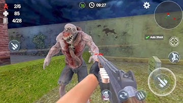 Zombie 3D Gun Shooter- Real Survival Warfare - Android Game Gameplay Part 37