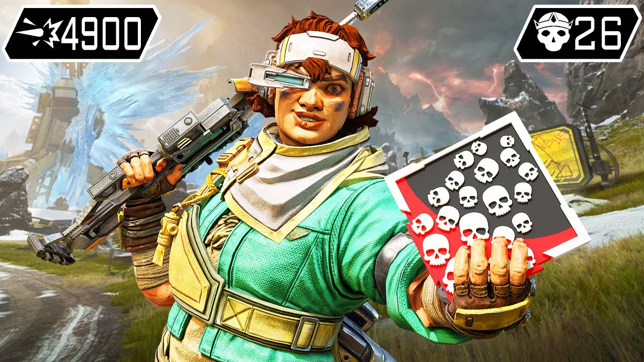 VANTAGE 26 KILLS & 4900 DAMAGE WAS INSANE (Apex Legends Gameplay) - YouTube