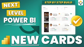 Build a Pro-Level Power BI Card from Scratch | Full UX UI Project (2026)