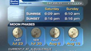 Albuquerque Dust Storm - WeatherSTAR XL V4