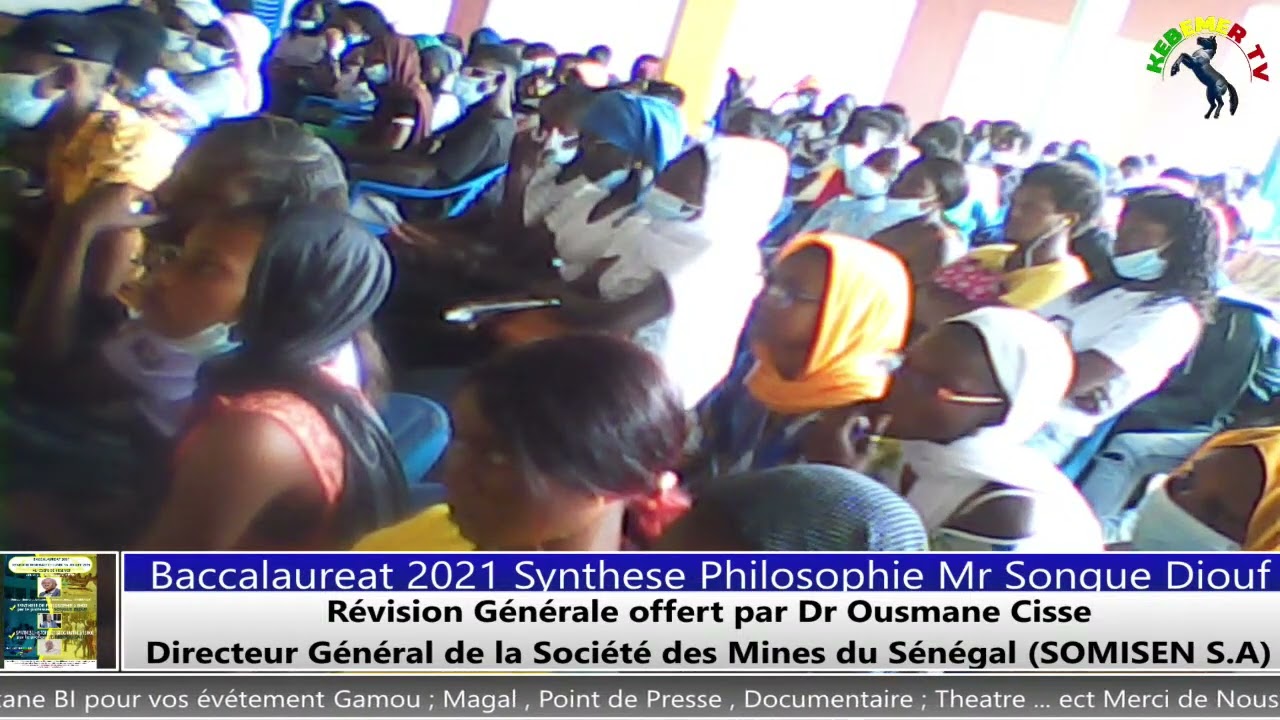 Revision générale Synthese Philosophie Mr Songue Diouf Baccalaureat 2024