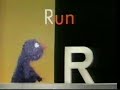 Sesame Street - Grover and the letter R