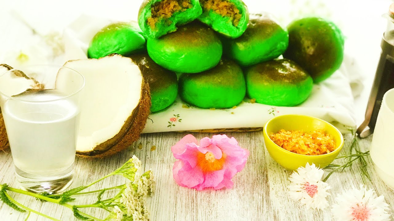 Pandan de coco in coconut milk (my very tasty personal recipe) YouTube