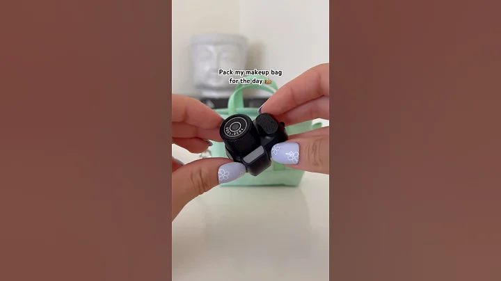 ASMR mini make up bag 👜 #minibag #beautyproducts #makeup #minimakeup #shorts #asmr #satisfying