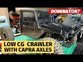 Low CG Belly Dragger crawler with G-speed chassis and Axial Capra Axles - best class 1 crawler?