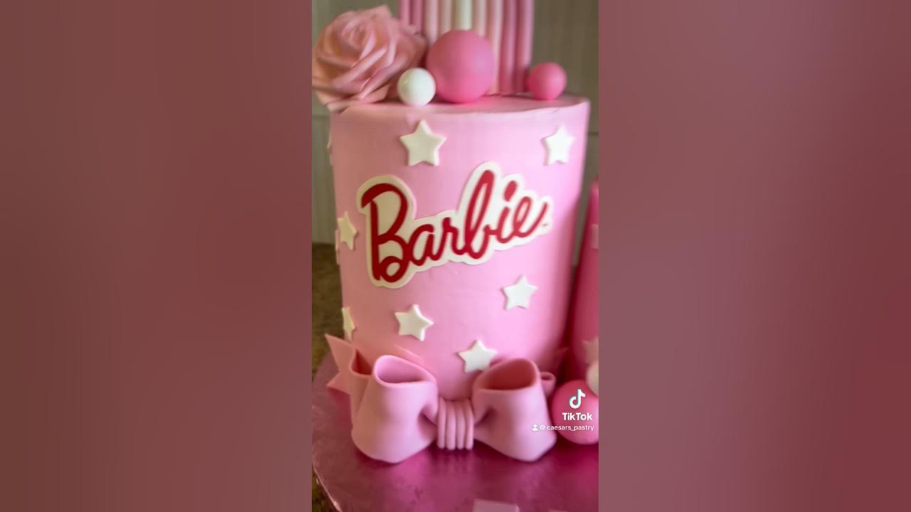 Barbie girl chocolate #cakeideas #shorts 