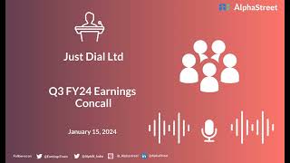 Just Dial Ltd Q3 2024 Earnings Call