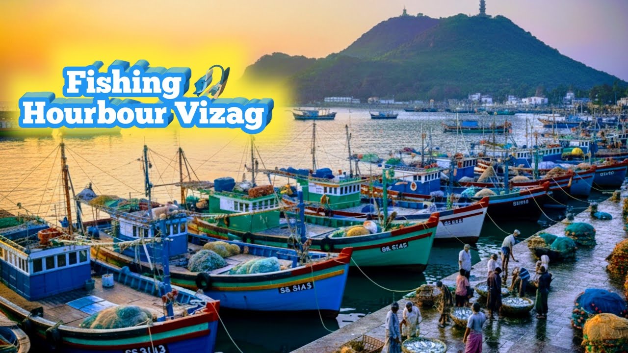 Fishing 🎣 Hoarbour || Visakhapatnam || Andrapradesh|| The Rayagada Rider Vlogs 