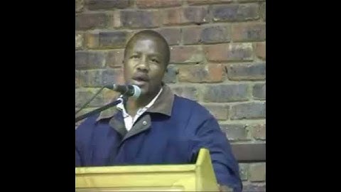 Watch: A furious, teenage Julius Malema heckles Jackson Mthembu