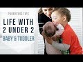 HOW DO I COPE WITH 2 UNDER 2? Top Tips For Parents With Young Kids | Ysis Lorenna