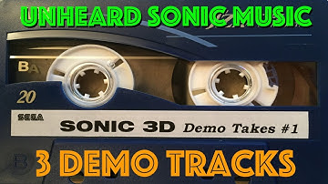Amazing Unheard Sonic 3D Demo Tracks #1 Including Intro