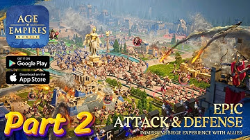 Age of Empires Mobile Gameplay Walkthrough Part 2 - Master Strategies for Expansion (iOS, Android)