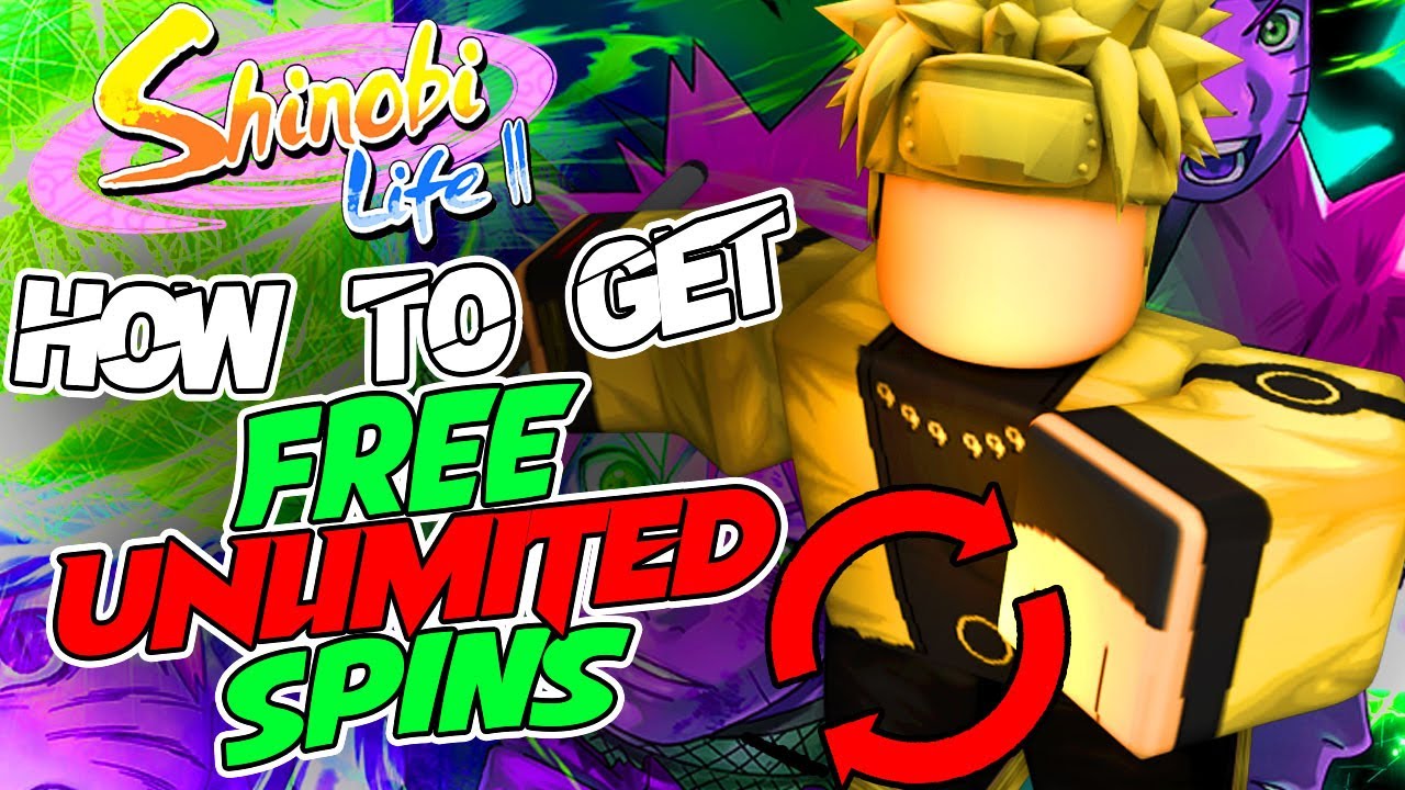 How To Get Free Unlimited Spin In Shinobi Life 2 Youtube - roblox shinobi life how to hack spins