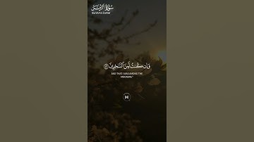 #سورة_الزمر ||حالات واتس قرآن ||القارئ#ياسر_الدوسري #تلاوة_هادئة #المصحف