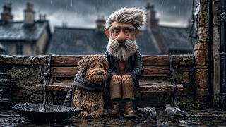 He Gave His Umbrella to a Stray Dog | A Heartwarming Story of Kindness in the Rain ☔🐕