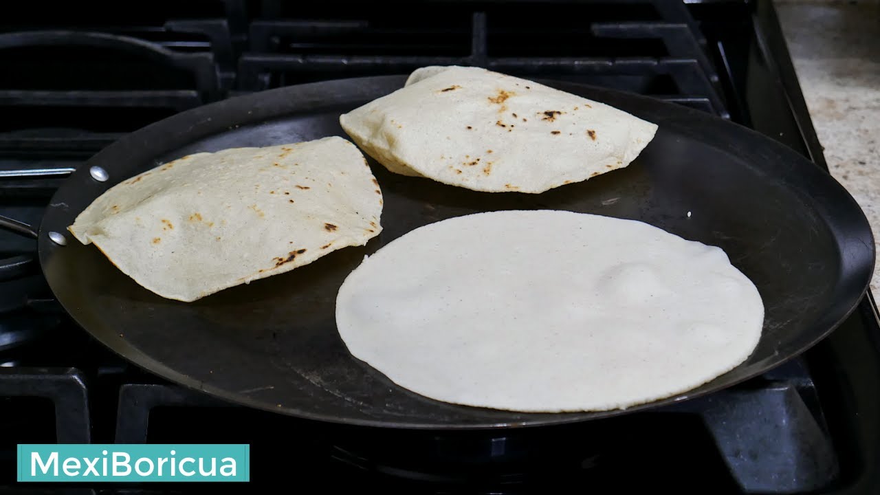 CÓMO HACER TORTILLAS DE HARINA DE MAÍZ YouTube