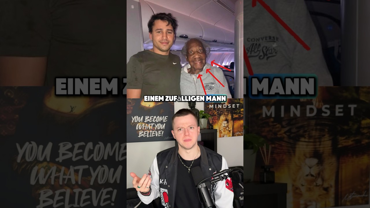 Er gab seinen 1. Klasse sitz auf um ihren Traum zu erfüllen