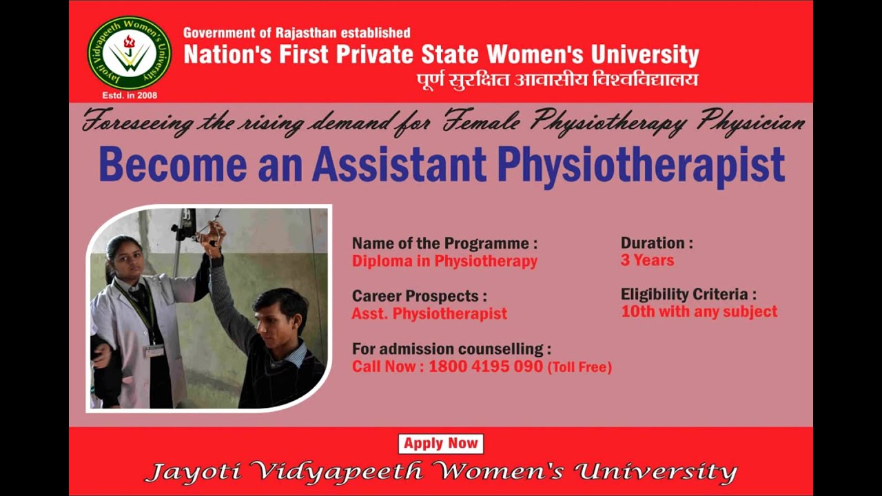 In physiotherapy diploma Certificate Courses