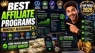 Best Affiliate Programs with Monthly Recurring Commissions (2026)