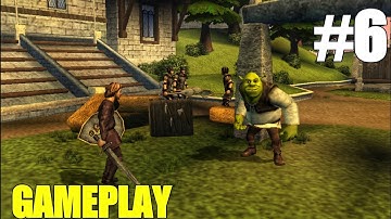 Shrek the Third : Action adventure Game ll ppsspp game story game ll Psp game ll Part 6 ll Gameplay