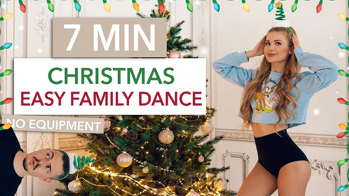 7 MIN CHRISTMAS DANCE WORKOUT - Easy Family Editio...