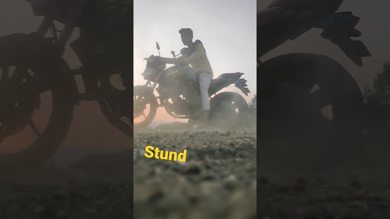 Yamaha bike stunts ❤️ 