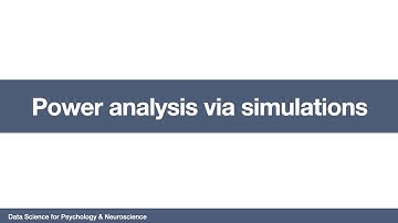 DSPN: Power analysis via simulations (v1.1)