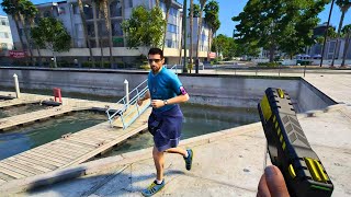 Gta 5 - Taser Vs Npcs Ragdolls Vol.2 Euphoria Physics Ragdolls