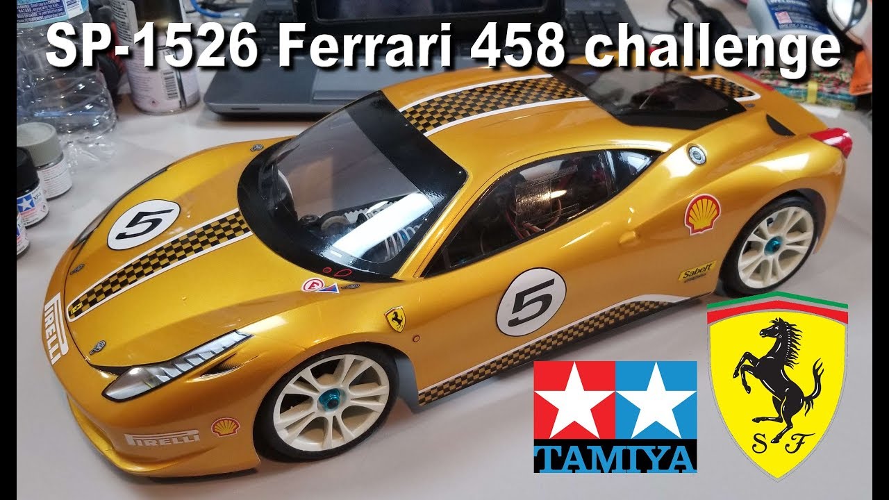 tamiya ferrari 458