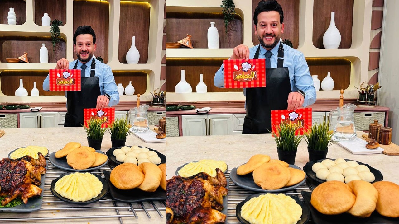 طريقة عمل تشيكن تكا - الخبز البوري - بطاطس مهروسة | المطعم مع الشيف محمد حامد