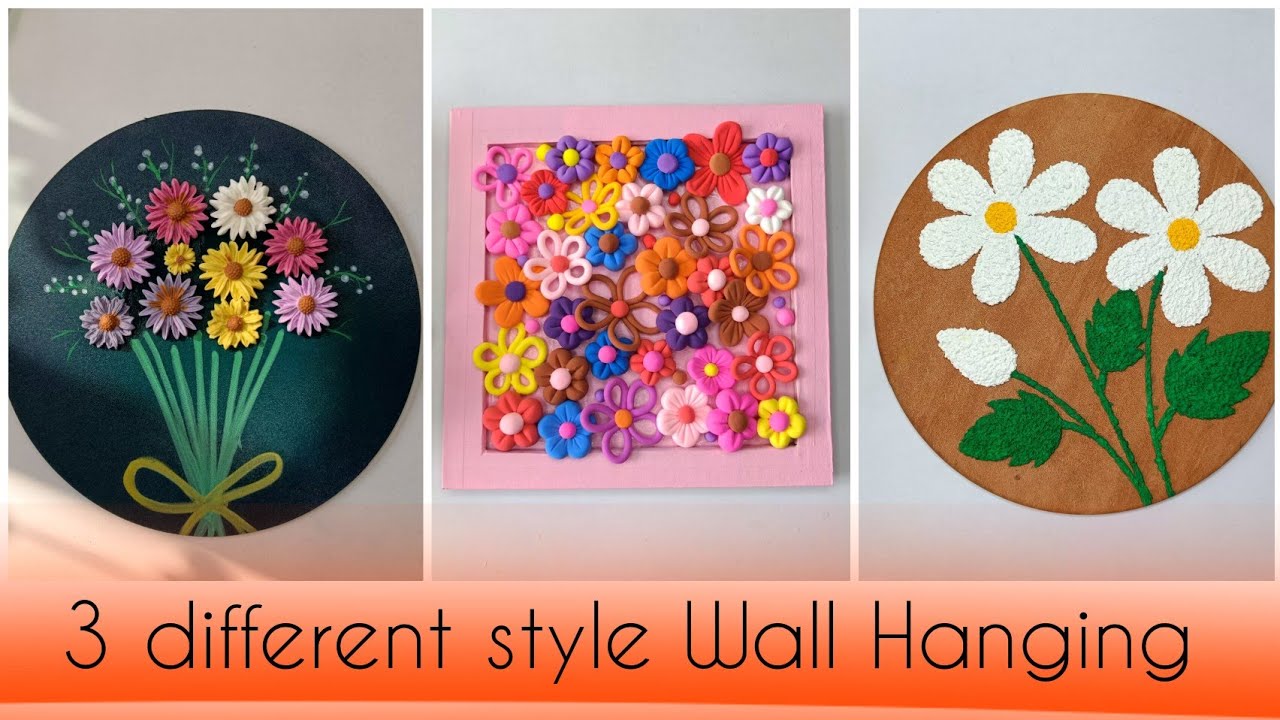 3 разных стиля настенных украшений || идеи для домашнего декора ||