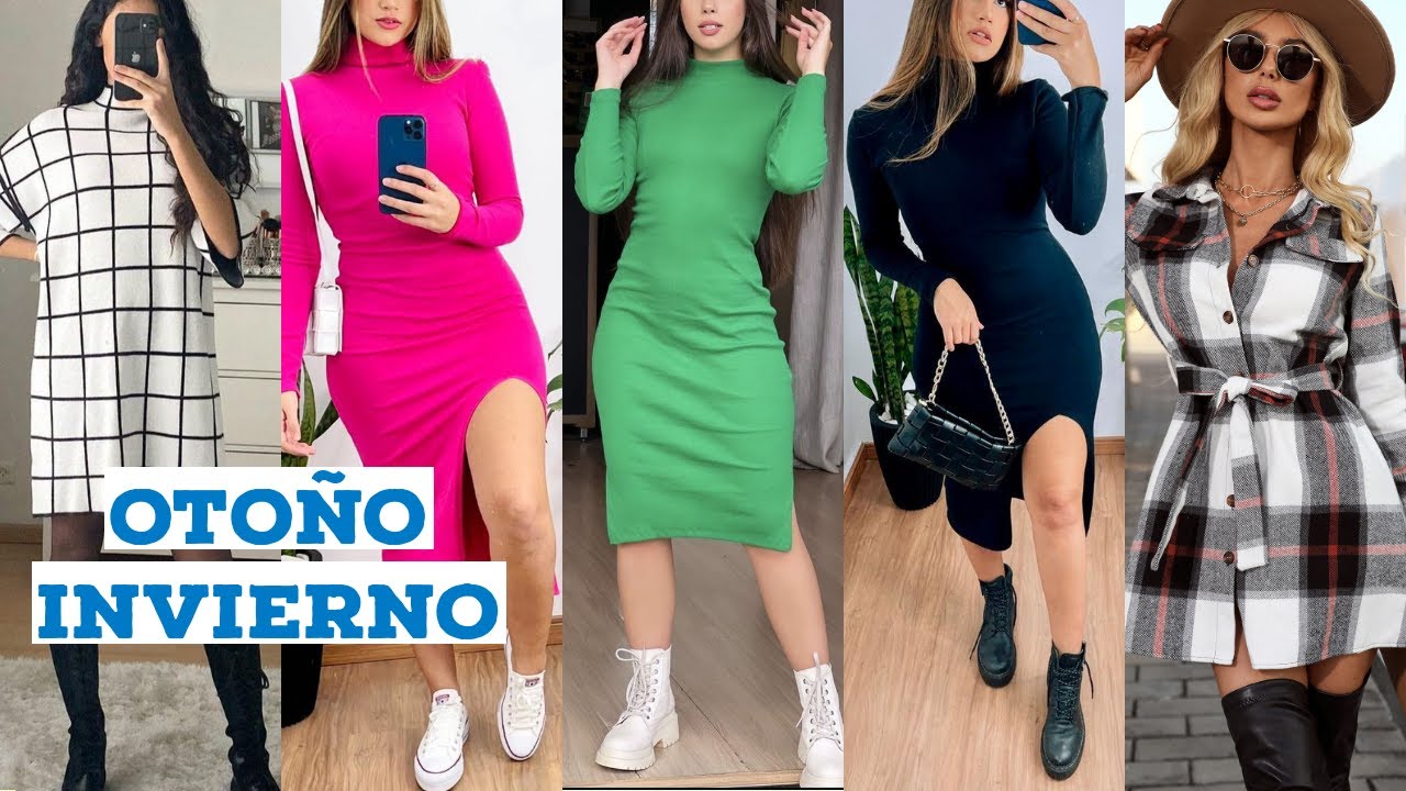 Vestidos de invierno de mujer