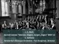 J. S. Bach - Cantata "Weinen, Klagen, Sorgen, Zagen" BWV 12 - 1. Sinfonia (1/7)