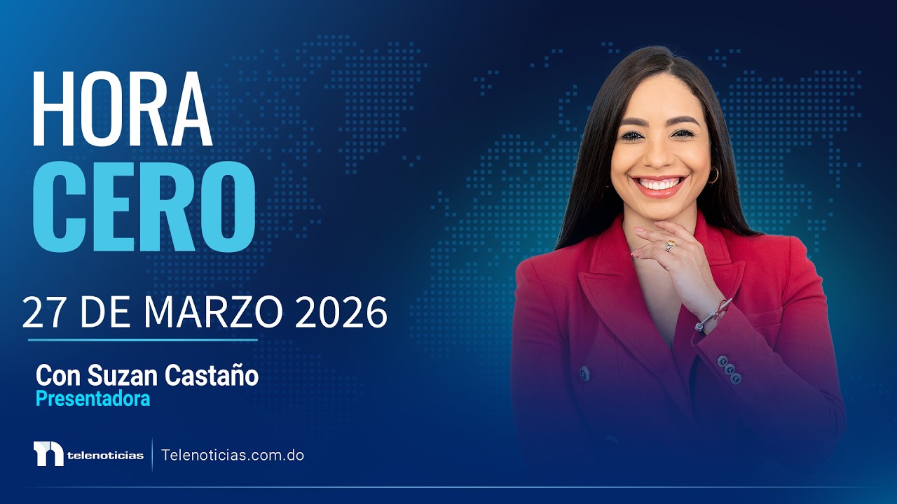 #ENVIVO | Emisión Estelar de Telenoticias con Suzan Castaño 27/03/2026