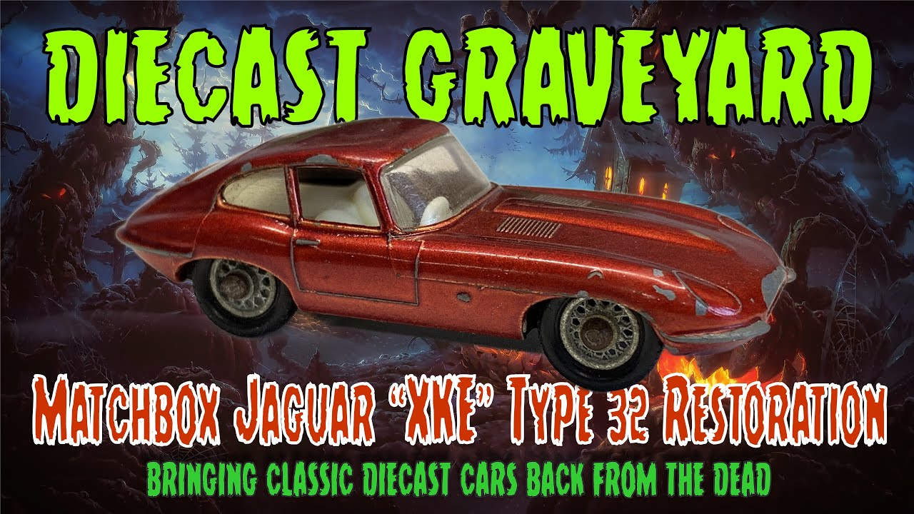 ⭐︎Hard Relic Jaguar Replica Model ⭐︎ Reviving A Classic: Spectacular Restoration of a Matchbox Jaguar