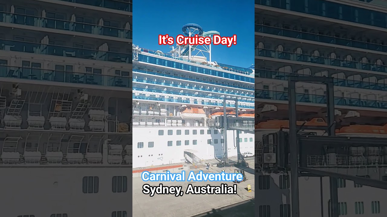 Embarkation Day in SYDNEY,  AUSTRALIA! #australia #carnivalcruise #carnivaladventure