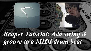 Reaper Tutorial | Add groove and swing to MIDI