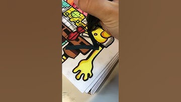 Drawing SpongeBob in 4 different styles (X-ray) #satisfying #viral #shorts