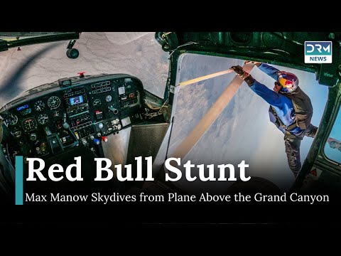 Watch Red Bull Skydiver Max Manow Dock Mid-Air for the Ultimate Skydiving Feat | AD1I