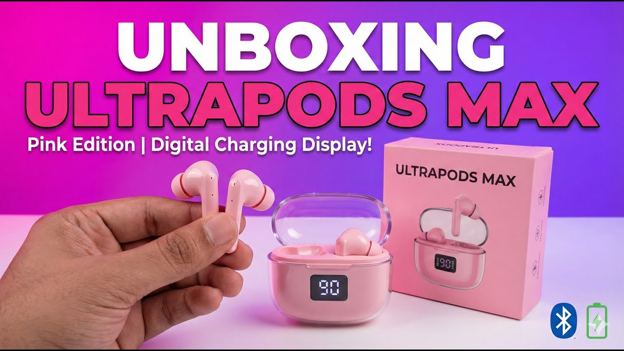 Unboxing Ultrapods Max 🎧 | Why This Pink Edition is Destroying AirPods