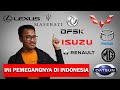 Ini Dia Pemegang Merek Mobil di Indonesia : Toyota, Honda, Wuling, DSFK, BMW, dll