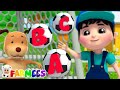 ABC Футбольная песня обучающее видео для детей от Farmees