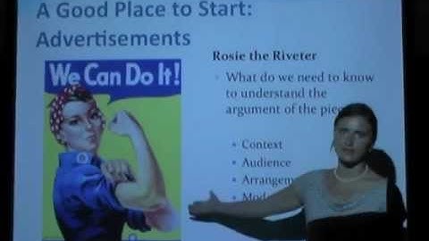 SPURS - Introduction to Visual Rhetoric, part 1 (of 2)