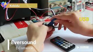 Decodificador de MP3 e Bluetooth