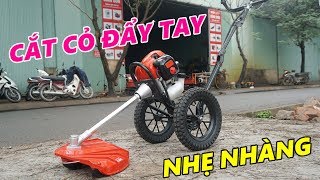 Máy Cắt Cỏ Đẩy Tay Kavi 52cc Cực Khủng Trâu Bò | Hàng Mẫu Nhà Máy Gửi